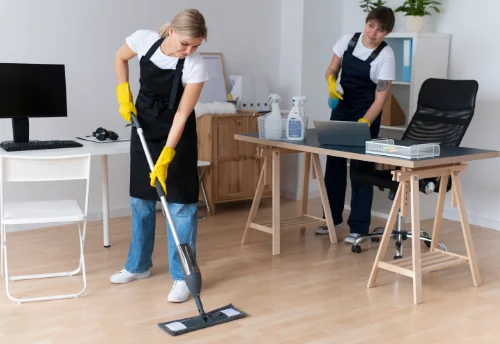 Nettoyage de bureau professionnel à Fraimbois